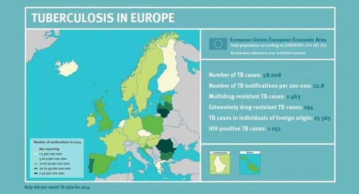 Tuberculosis Cdc Map