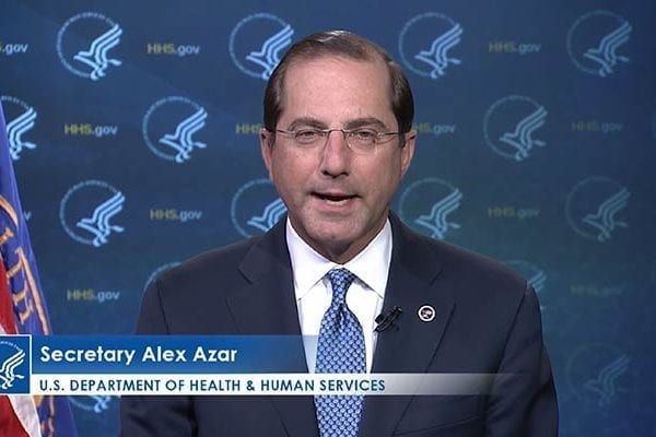 Azar Defends Delay on Funding Request