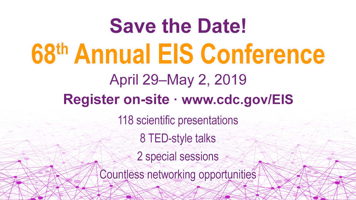 CDC EIS 2019 - Epidemic Intelligence Service