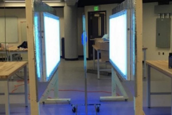 Engineers Design UV Stations to Aid Healthcare Workers During COVID-19 Pandemic