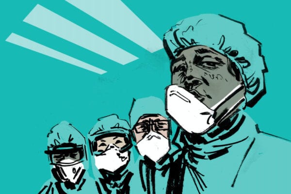 The Mental Health Impact of Pandemics for Front Line Health Care Staff